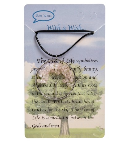 NP-02/5 Кулон с камнями "Розовый кварц"