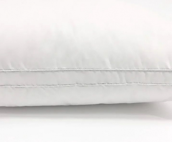 Подушка мягкая из гусиного пуха "Серебряная мечта", 50х68 см. подходит детям, Natures