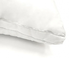 Подушка мягкая из гусиного пуха "Серебряная мечта", 50х68 см. подходит детям, Natures