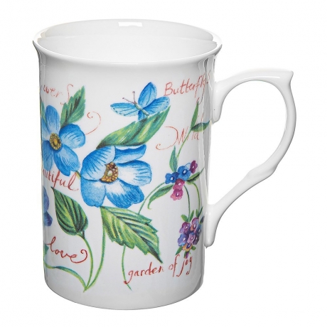 Кружка Голубое поле, 325 мл. Rose of England