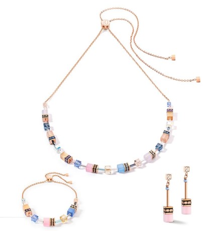 Колье Light Blue - Rose 3030/10-0752 Coeur de Lion