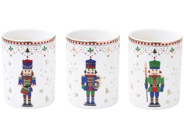 Набор подсвечников Щелкунчик, 6,5х9 см. 3 шт. Easy Life