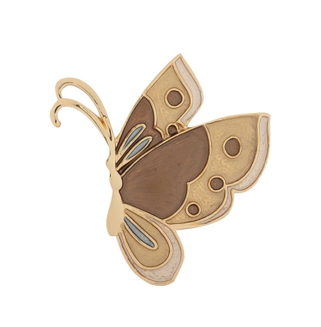 Брошь Бабочка XZ0178.15 BR/G Shadore