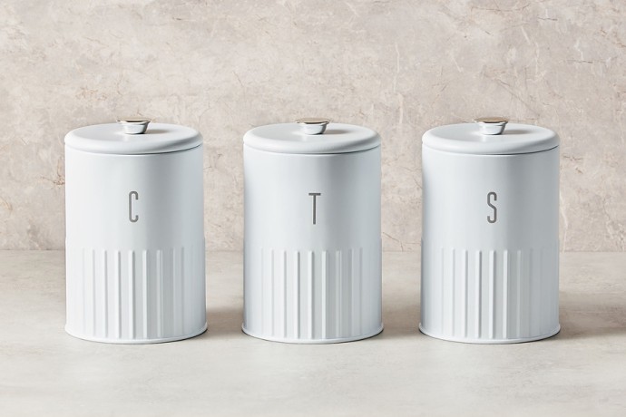 Набор банок для сыпучих продуктов Astor, белые, 1,45 л. 3 шт. Maxwell & Williams