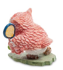 OL-6379-XA Фигура Сова &quot;Теннисист&quot; (Sealmark)