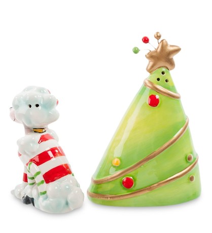 CMS-03/ 4 Набор соль-перец "Пудель" (Pavone)