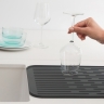 Силиконовый коврик для сушки посуды, Темно-серый Brabantia