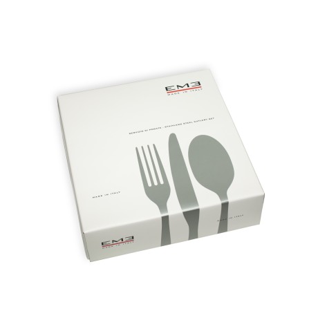 Набор столовых приборов FUOCO, 49 шт. EME