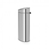 Мусорный бак Touch Bin New (40 л), Стальной матовый Brabantia