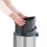 Мусорный бак Touch Bin New (40 л), Стальной матовый Brabantia