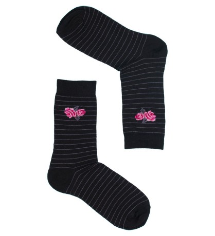 Носки женские Rose ASW-0013 35-39 черный (Artsocks)