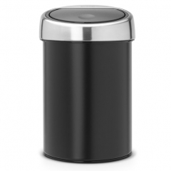 Мусорный бак Brabantia Touch Bin (3л), Черный матовый Brabantia