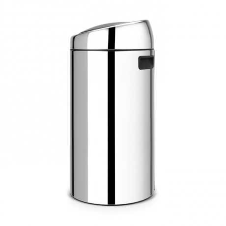 Двухсекционный мусорный бак Touch Bin (2х20 л), Стальной полированный Brabantia