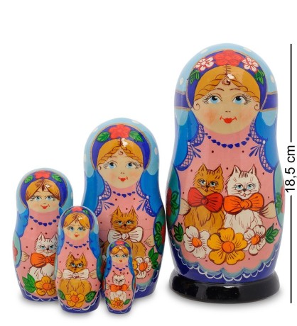 МР-20/14 Матрешка 5м "Анюта с котами" СП