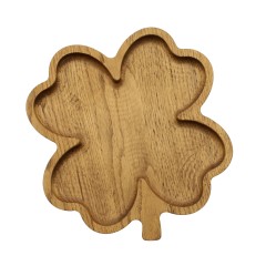Uneca Менажница дубовая "Клевер", 22 х 19,8 х 2,4 см. Uneca
