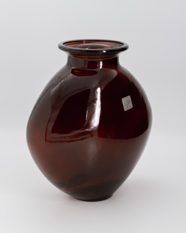 Ваза Neon, тёмно-коричневая, 26 см. SAN MIGUEL