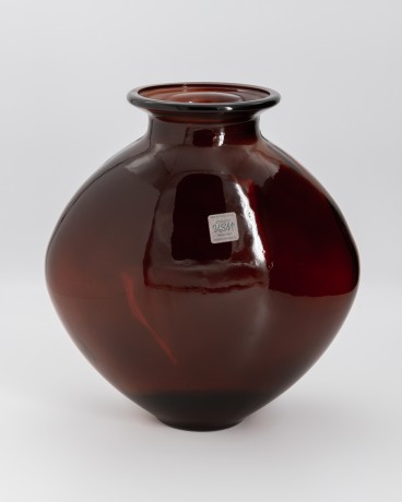 Ваза Neon, тёмно-коричневая, 26 см. SAN MIGUEL