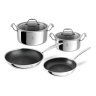 Набор посуды 6 предметов, серебристый-черный, Eternal Berlinger Haus