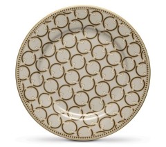 Тарелка закусочная Deco, 19,5 см. бежевая, Pozzi Milano 1876