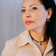 Серьги Montana A1902.22 BL/S Fiore Luna