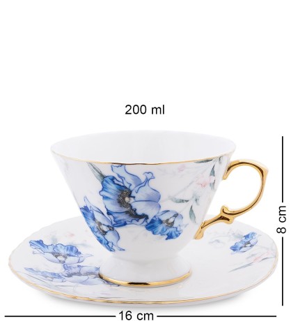 AS-53 Чайный н-р на 6 перс. "Фиор де Парадис" (Pavone)