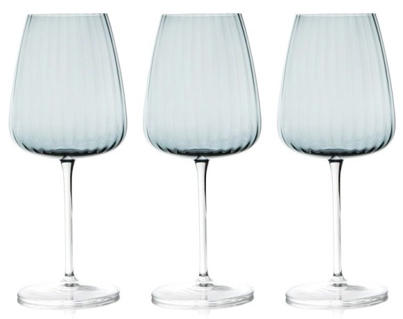 Набор бокалов для вина Opium, дымчатый, 0,55 л. 6 шт. Le Stelle