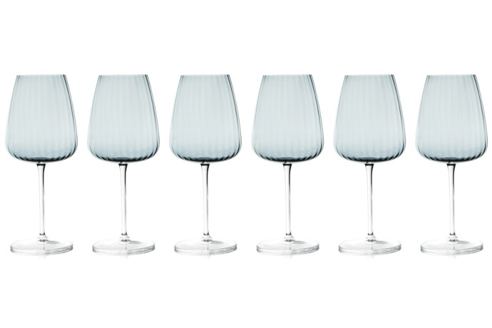 Набор бокалов для вина Opium, дымчатый, 0,55 л. 6 шт. Le Stelle