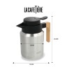 Кувшин с двойными стенками La Cafetière, 1,2 л. Kitchen Craft