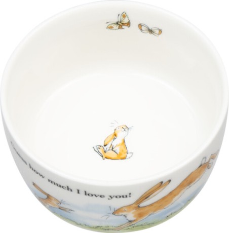 Набор детской посуды "Угадай, как сильно я тебя люблю" Koenitz