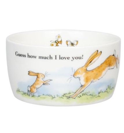 Набор детской посуды "Угадай, как сильно я тебя люблю" Koenitz