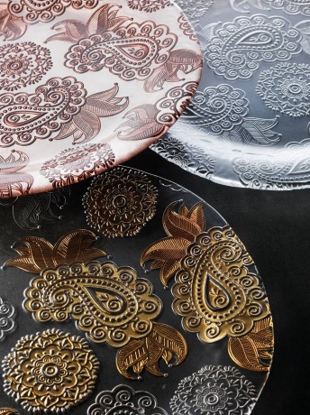 Салатник, 19x5 см. Pashmina черепаховый IVV