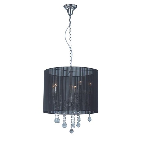 Люстра подвесная черная Alexia Black