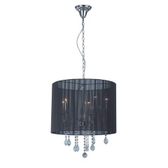 Люстра подвесная черная Alexia Black