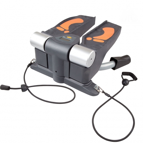 Министеппер поворотный с эспандерами DFC Twister