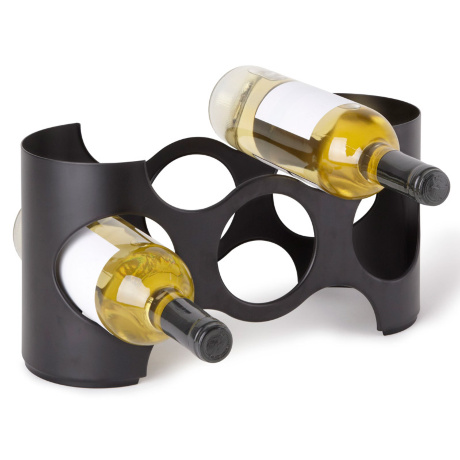 Подставка для винных бутылок Napa черная