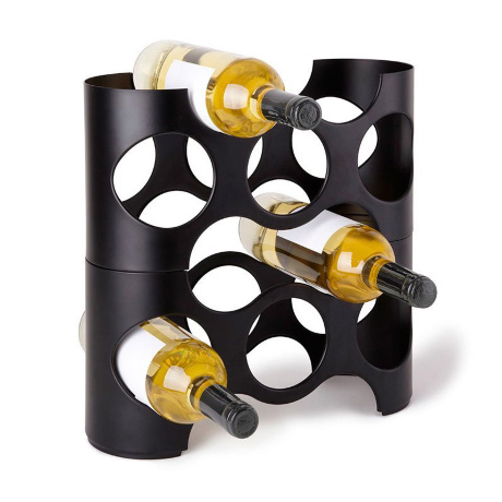 Подставка для винных бутылок Napa черная