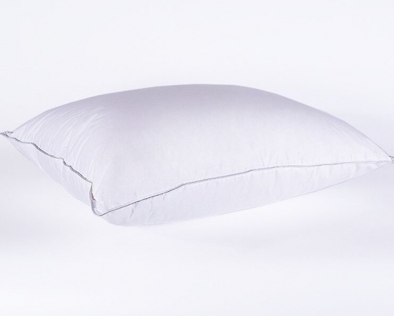 Подушка средняя из гусиного пуха "Серебряная мечта", 50х68 см. Natures