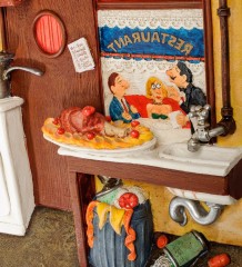 FO-85704 Миниатюра "Изысканная кухня"(Fine Dining.Forchino)