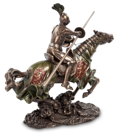 WS-499/ 1 Статуэтка "Рыцарский турнир"