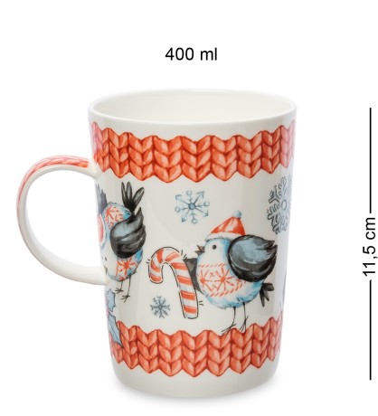 JK-271 Кружка "Снегири" (Сiuffolotto Pavone)