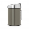 Мусорный бак Brabantia Touch Bin (3л), Платиновый Brabantia