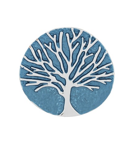 Брошь Дерево XZ1226-1.21 BL/S Shadore