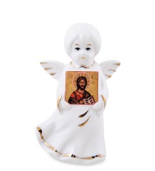 VS-455/2 Фигурка "Ангелочек с иконой "Иисус Христос"