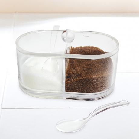 Сахарница с ложкой Basics двойная Balvi