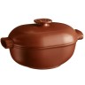 Овальная кастрюля, 4,5 л. Delight, цвет терракот