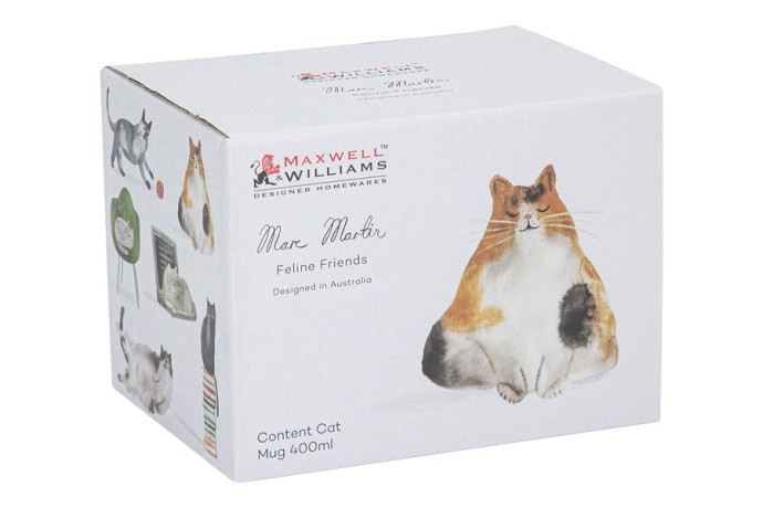 Кружка Довольный кот, 0,4 л. Maxwell & Williams