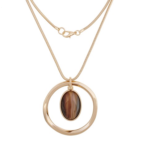 Колье COFFE LN5130 BR/RG Fiore Luna 	