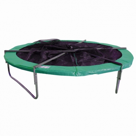 Батут DFC JUMP 12ft c сеткой, green