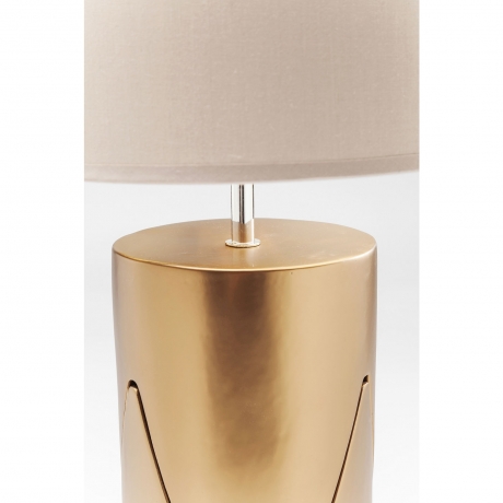 Лампа настольная Connection, коллекция "Связь" 30*62,5*30, Доломит, Полиэстер, Хлопок, Бежевый