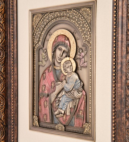 WS-475/ 5 Панно "Матерь Божья с младенцем"